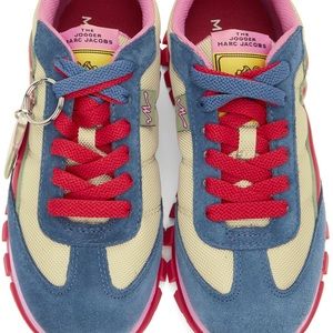 Marc Jacobs navy/beige jogger sneakers size 38